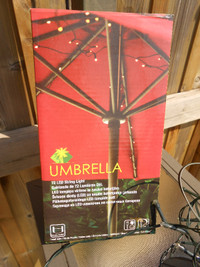 LED Mini Solar Lights - For Patio Umbrella