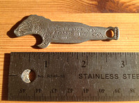 ACME BEV. CO. BOTTLE OPENER ~ CIRCA 1900-10's