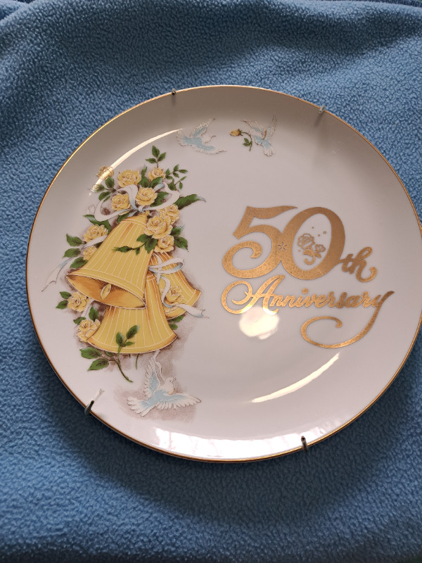 50th Anniversary Plate in Arts & Collectibles in Cole Harbour