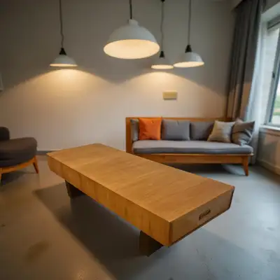 Mid Century  Modern Teak Coffee Table, View more