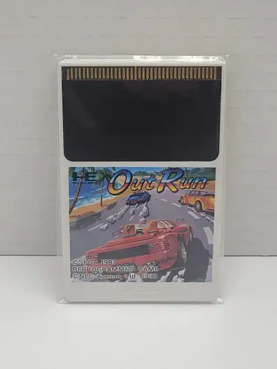 NEC PC Engine Out Run HU Card Game card only #466540 BUY & SELL KINGS 647-348-1763 2852 Danforth Ave...