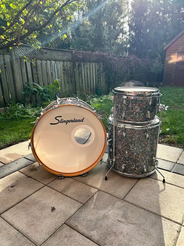 Slingerland Maple Kit in Drums & Percussion in Oshawa / Durham Region - Image 4