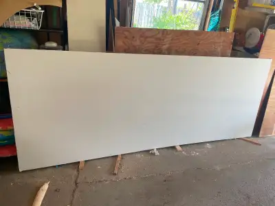 1/4” x 36” x 96” drywall (flexible). Never used.