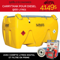 Réservoir portable pour diesel Carrytank | 900 litres - 237 gal
