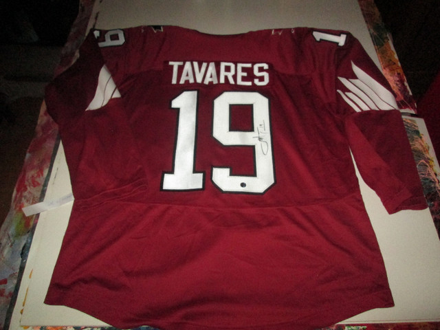 John Tavares Signed Team Canada Jersey - FW in Arts & Collectibles in Mississauga / Peel Region