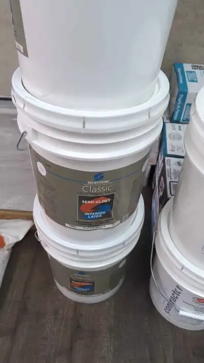 White Semi Gloss Interior Paint $155 Only, View more