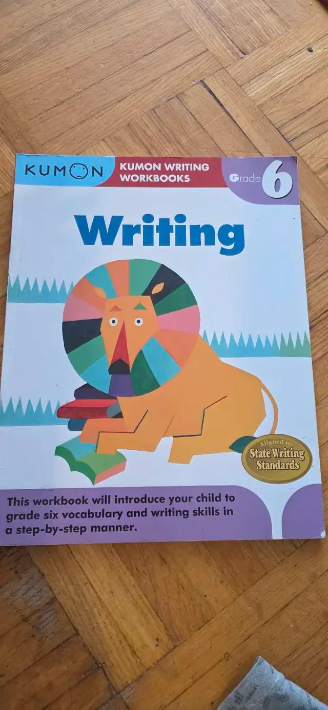 Kumon Writing Grade 6 in Children & Young Adult in City of Toronto - Image 2