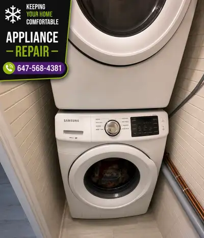 washer and dryer repair install , View more