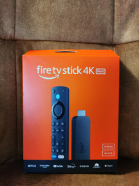 ALL NEW Amazon Fire TV Stick 4K MAX WiFi 6E, Alexa Voice Remote
