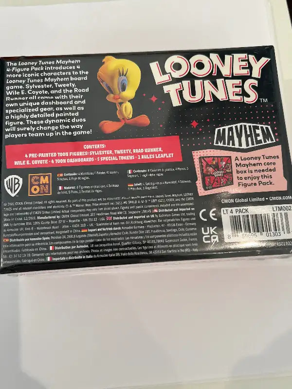 Looney Tunes Mayhem 4-Figure Pack in Toys & Games in City of Toronto - Image 3