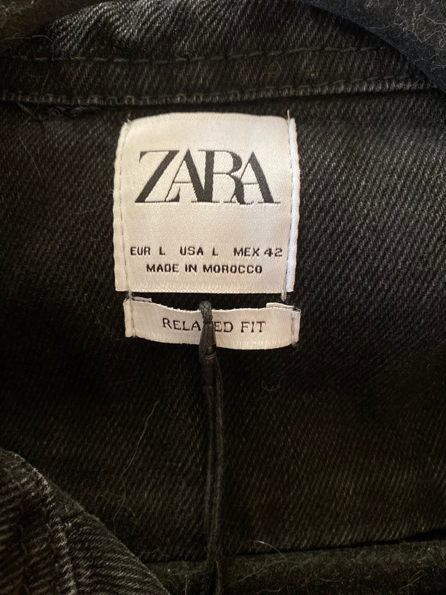 ZARA denim jacket  in Men's in Delta/Surrey/Langley - Image 3