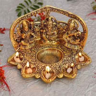 Ganesh Diya Lamp, View more