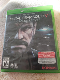 Xbox one  METAL GEAR SOLID V GROUND ZEROES