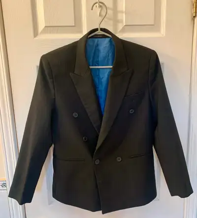 Boys 14 Black Suit Jacket, View more