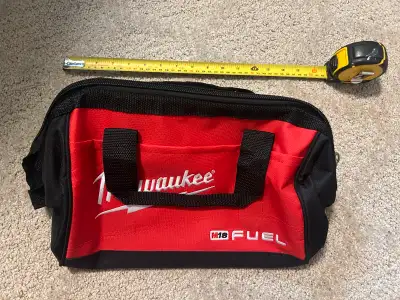 Brand new Milwaukee fuel tool bag Brand new never used Check the size from the picture