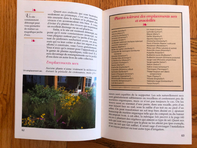LIVRES SUR LES PLANTES / JARDIN (prix à côté des livres) dans Plantes, engrais et terreaux  à Longueuil/Rive Sud - Image 4