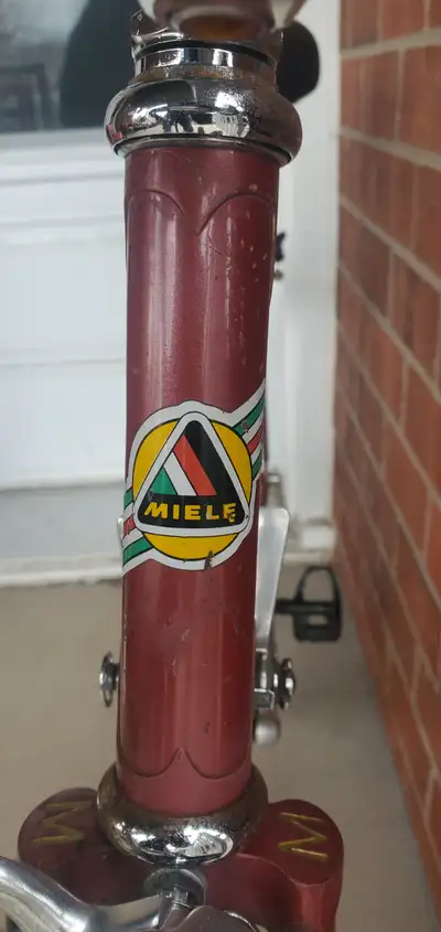 Vintage road bike Miele.frame 58 cm ride very good, View more
