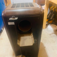 Older stove oil heater made by Guelph Stove Co.