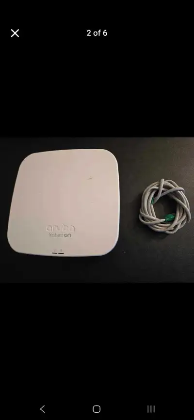 Selling an Aruba Instant On AP-15 wireless access point that is used, but in good condition. This ac...