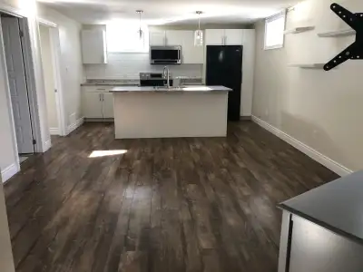 Beautiful, modern one-bedroom basement apartment in a newer home, located in a quiet, family-friendl...