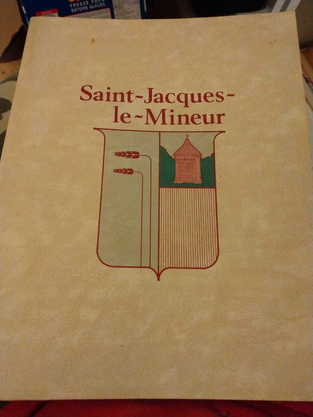 Livre historique saint Jacques le mineur dans Essais et biographies  à Lanaudière