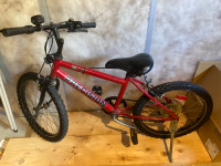 20” mountain bike for sale 5 speed