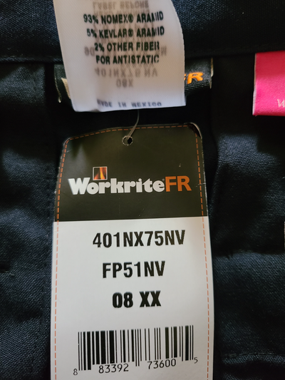 Fire resistant workrite pants for women size 8- brand new, View more
