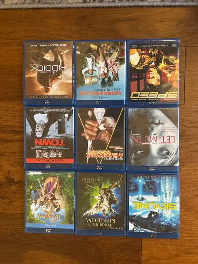 $6. Each. Blu-ray movie for sale. Skyline Blu-ray movie Disney’s Tangled Blu-ray + DVD movie - Sold...