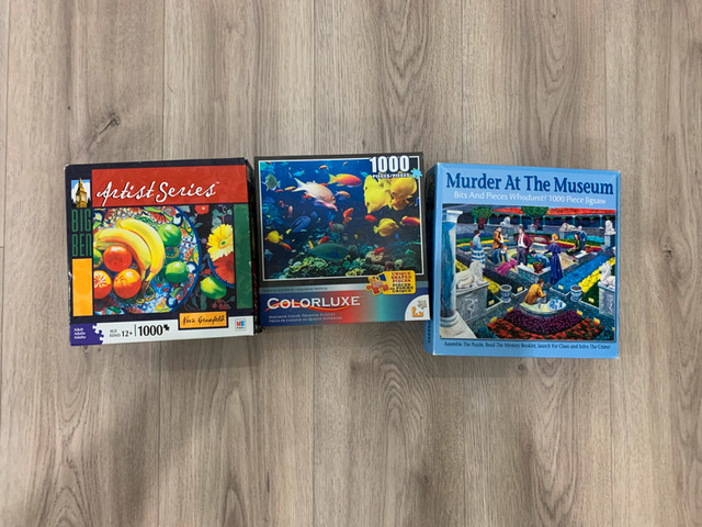 Various puzzles in Toys & Games in Cambridge