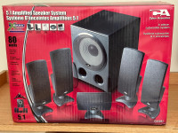 Cyber Acoustics 5.1 Amplified Speaker System