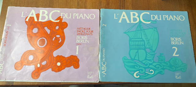 L'ABC du Piano: Piano Lesson Books, Manuels, Longueuil/Rive Sud
