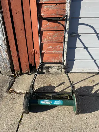 Yard works 18” push mower, View more