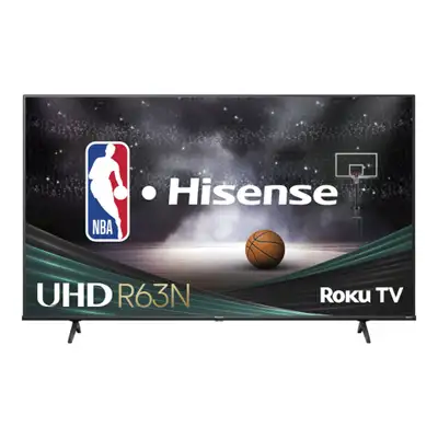 Hisense 75" 4K UHD HDR LED Roku Smart TV (75R63N) - WINTER SALE!, View more