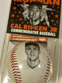 Cal Ripken Ironman Sealed Limited Ball COA PLus 80 Card Set Mint
