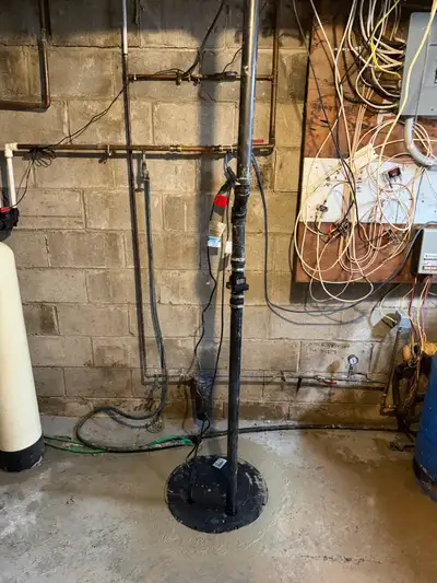 sump pump plumbing, View more