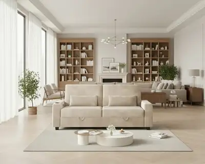 Brand New 72.5” or 87” Velvet Sofa Couch Special Selling at $423, View more