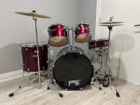 Pearl TGX serie Drum Full Set with cymbals