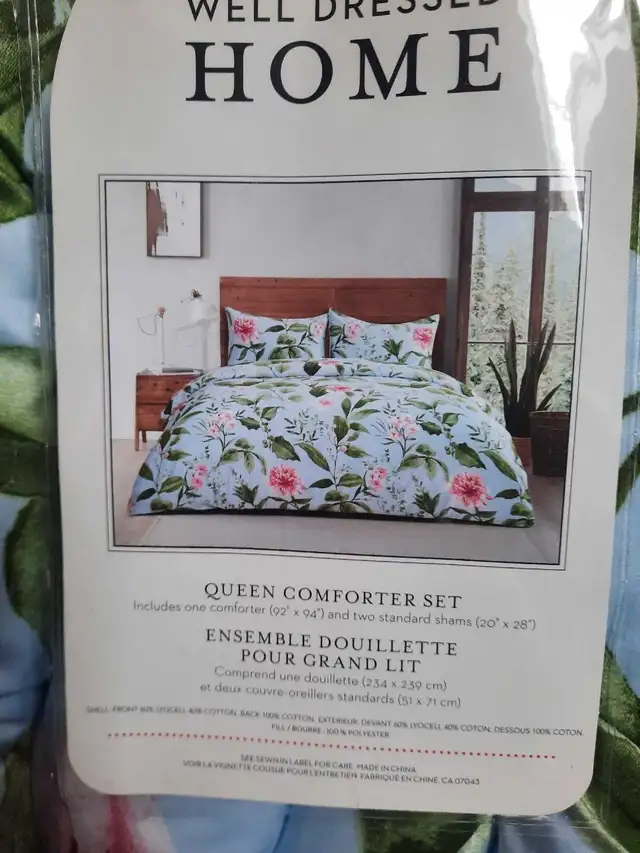 Ens.douillette neuf pour grand lit in Bedding in Gatineau - Image 8