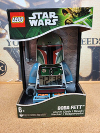 Lego Star Wars Boba Fett Alarm Clock