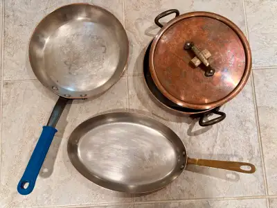 Copper cookware has been used in the world's great kitchens since the middle ages – from rich and no...
