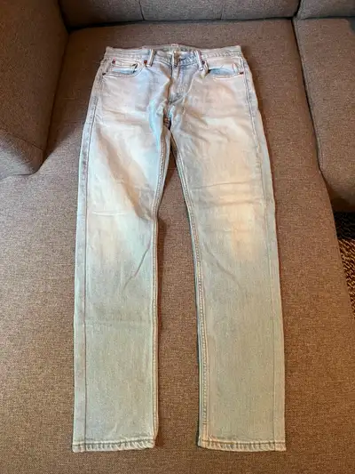 Levi's jeans 513 - men size 30X30 light wash, View more