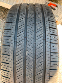 SET of 285/45/22 M+S 114H Goodyear Eagle touring with 50% tread