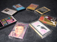 Elvis Presley - 8 cassettes audio originales 4 pistes - Rock
