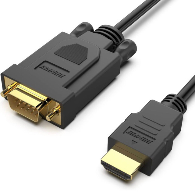 HDMI to VGA Cable, Uni-Directional HDMI to VGA Cable  in Cables & Connectors in Saskatoon