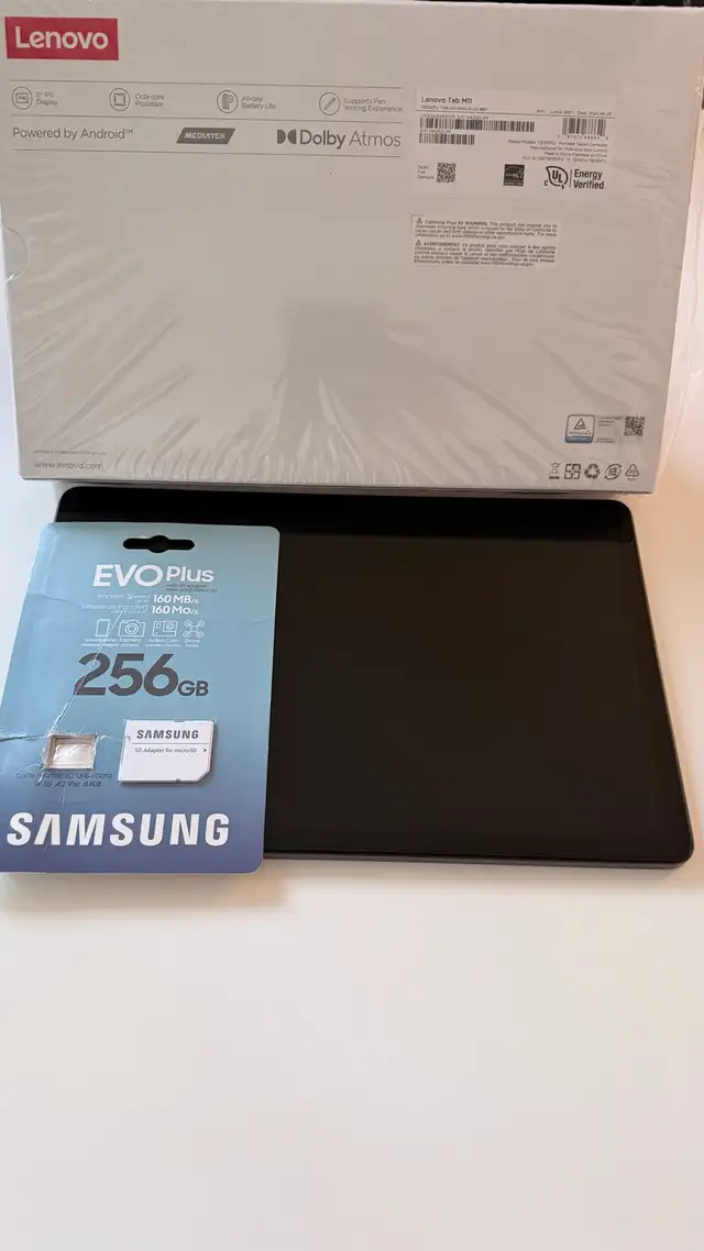 4K LENOVO TABLETTE / SAMSUNG CARTE MÉMOIRE in General Electronics in City of Montréal - Image 4