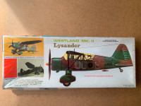 Westland MK. II Lysander Aircraft - Model Kit