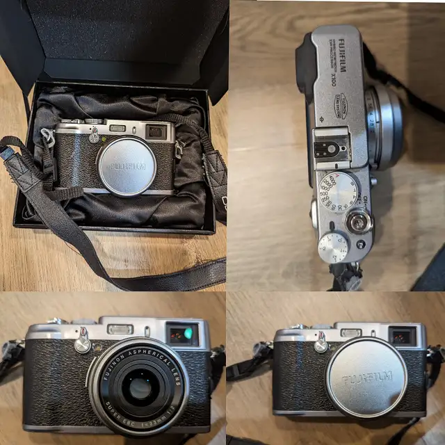 Fuji fujinon fujifilm x100 X100 X100 DIGITAL  camera box manual62864365057921122