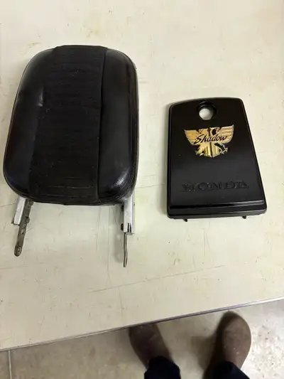 This original Honda Shadow VT1100C backrest and tool box cover is in good condition and ready to be...