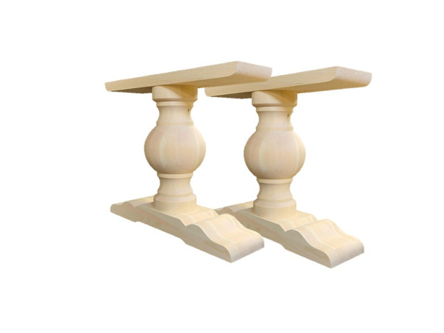 Wooden dining table legs in Dining Tables & Sets in Charlottetown - Image 3