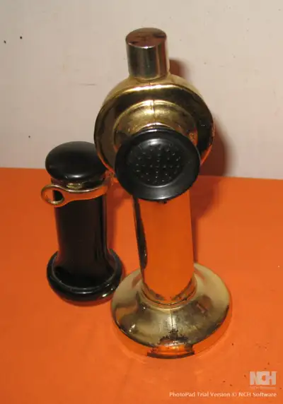 Avon Vintage Cologne Bottle Candlestick Telephone Collector Item, View more